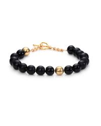 Etten Eller | Metallic Two-Tone Beaded Bracelet | Lyst