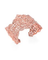 Iam By Ileana Makri | Pink Chantilly Cuff Bracelet | Lyst