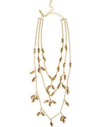 Oscar de la Renta | Metallic Coral-Branch Necklace | Lyst
