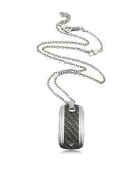 Emporio Armani | Metallic Stainless Steel Men's Necklace for Men | Lyst