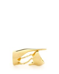 Eddie Borgo | Metallic Pharoah Ring | Lyst
