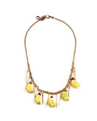 Lulu Frost - Yellow Banana Necklace - Lyst
