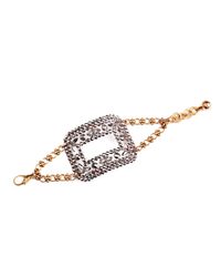 Lulu Frost | Metallic Cut-steel Bracelet | Lyst