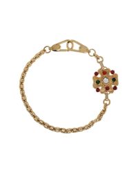 Dolce & Gabbana | Metallic Embellished Necklace | Lyst
