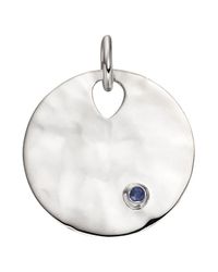Monica Vinader | Blue Ava Pendant | Lyst