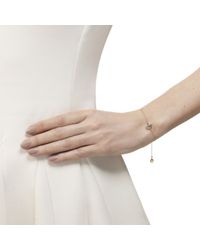 Monica Vinader | Green Siren Fine Chain Bracelet | Lyst