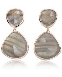 Monica Vinader | Gray Siren Cocktail Earrings | Lyst