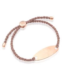 Monica Vinader | Metallic Bali Friendship Bracelet | Lyst