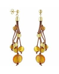 Antica Murrina - Metallic Cancun Murano Glass Beads Drop Earrings - Lyst
