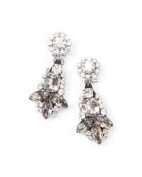 Club Monaco | Metallic Radà Crystal Earrings | Lyst