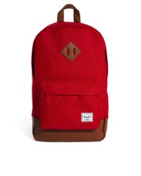Lyst - Herschel Supply Co. Heritage Mid Volume Backpack in Red