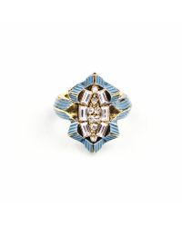 Lulu Frost - Blue Stellar Ring - Lyst