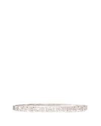 Marc By Marc Jacobs | Metallic Letterpress Bangle | Lyst
