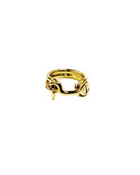 Janis By Janis Savitt | Metallic Gold Hook and Latch Ring | Lyst