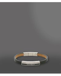 Emporio Armani | Gray Bracelet for Men | Lyst