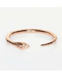 Pamela Love | Pink Serpent Bangle | Lyst
