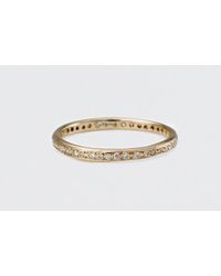 Satomi Kawakita | Metallic Inlaid Diamond Ring | Lyst