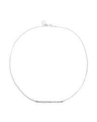 Marc By Marc Jacobs | Metallic Letterpress Short Necklace | Lyst