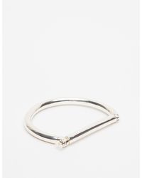 Miansai | Metallic Silver Tarn Cuff | Lyst