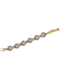 Lulu Frost - White Audrey Bracelet Clear - Lyst