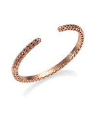 John Hardy | Metallic Bronze Woven Cuff for Men | Lyst