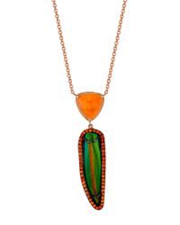 Daniela Villegas | Green Giza Necklace | Lyst