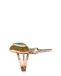 Daniela Villegas | Metallic Titania Ring | Lyst