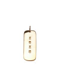 Jennifer Fisher | Metallic Xoxo Dog Tag | Lyst