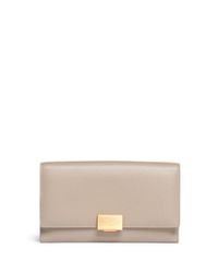 Smythson | Gray Grosvenor Continental Wallet | Lyst