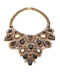 Aerin Erickson Beamon | Black Crystal Bib Necklace | Lyst