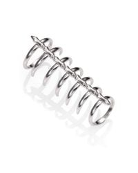 Stephen Webster | Metallic Sterling Silver Knuckle Ring | Lyst
