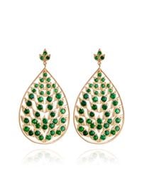 Jamie Wolf | Green Leaf Earring with Tsavorite | Lyst