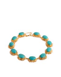 Lele Sadoughi | Sunshine Necklace in Sky Blue | Lyst