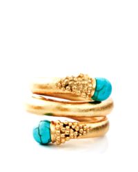 Paula Mendoza | Blue Chloe Turquoise Ring | Lyst