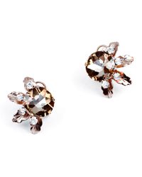 Lulu Frost - Metallic Hestia Stud - Lyst