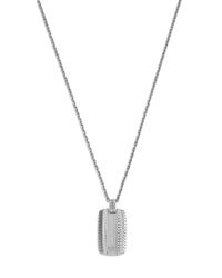 Emporio Armani | Metallic Gent Necklace for Men | Lyst
