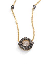 Belargo | Metallic Starburst Necklace | Lyst
