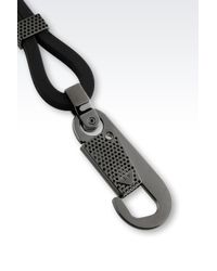 Emporio Armani | Black Necklace | Lyst