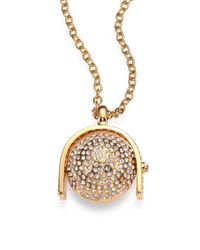 Kara Ross | Metallic Sphere Pendant Necklace | Lyst