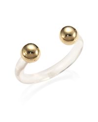Marc By Marc Jacobs | Metallic Gig Ballended Cuff | Lyst