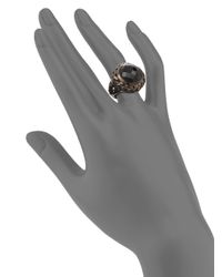 Slane | Black Onyx Sterling Silver Ring | Lyst
