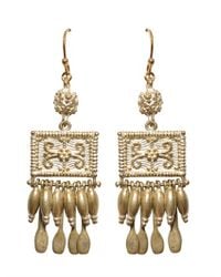Etro | Metallic Indian Ornament Earrings | Lyst