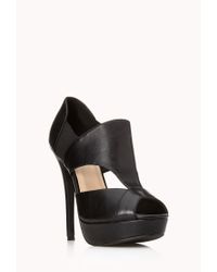 platform heels forever 21