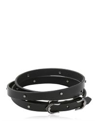 Stephen Webster | Gray Rayskin Texture 3 Wrap Bracelet for Men | Lyst
