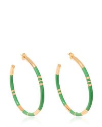 Aurelie Bidermann | Green Positano Earrings | Lyst