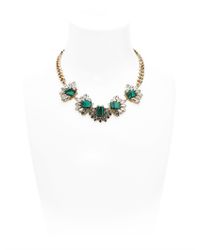 Anton Heunis | Green Multi Fan Shape Necklace | Lyst