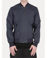 Silent - Damir Doma - Blue Juza Bomber Jacket for Men - Lyst