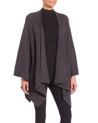Rag & Bone | Gray Blithe Merino Wool Poncho | Lyst