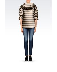 Armani Jeans | Black Print T-shirt | Lyst