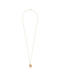J.Crew | Metallic Monica Rich Kosann Reversible Petite Gold Rock Crystal Locket Necklace On 30 Chain | Lyst
